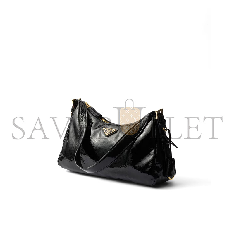 PRADA AIMÉE MEDIUM NAPLAK LEATHER SHOULDER BAG 1BC229 (31*18*10cm) PRADA AIMÉE MEDIUM NAPLAK LEATHER SHOULDER BAG 1BC229 (31*18*10cm)